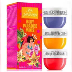 NEW Sol de Janeiro Body Paradise Minis Retired Sold Out